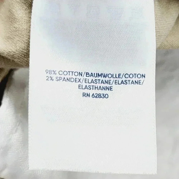 Lands' End Chino Pull on Women's Shorts Beige 14P - Picture 5 of 6